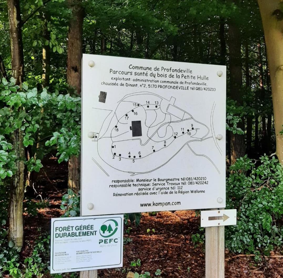 Escale Chambre D'Hotes Au Coeur Du Vieux Profondeville Entre Namur Et Dinant Exterior foto